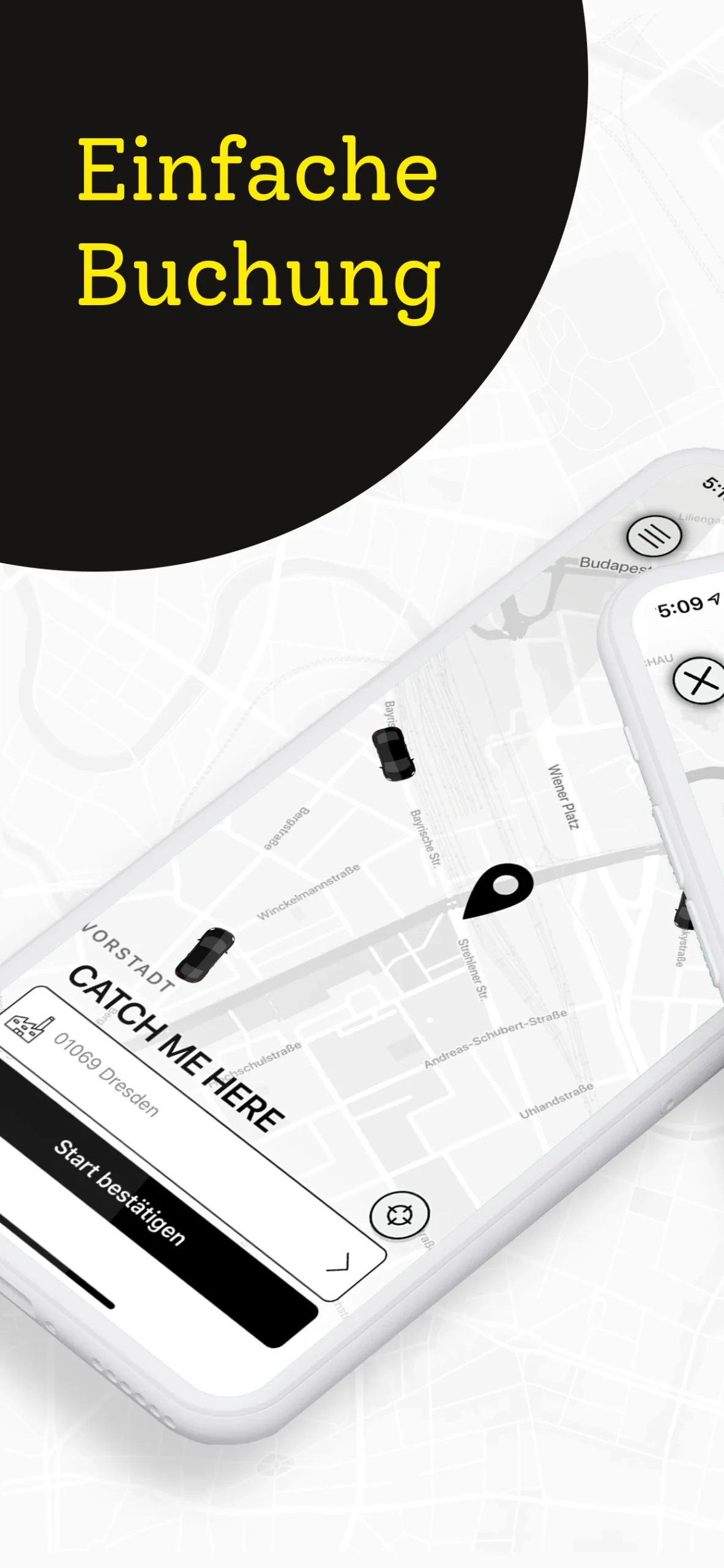 Taxi App Screenshot 1